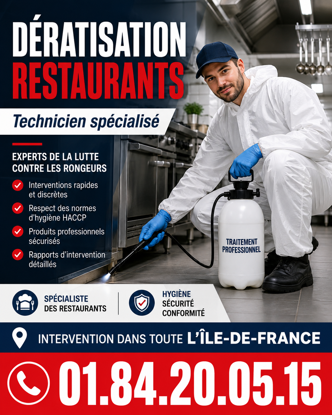 Deratisation Le Plessis Trevise
